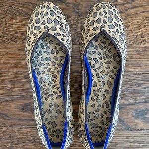 Rothys size 10.5 spotted flats
